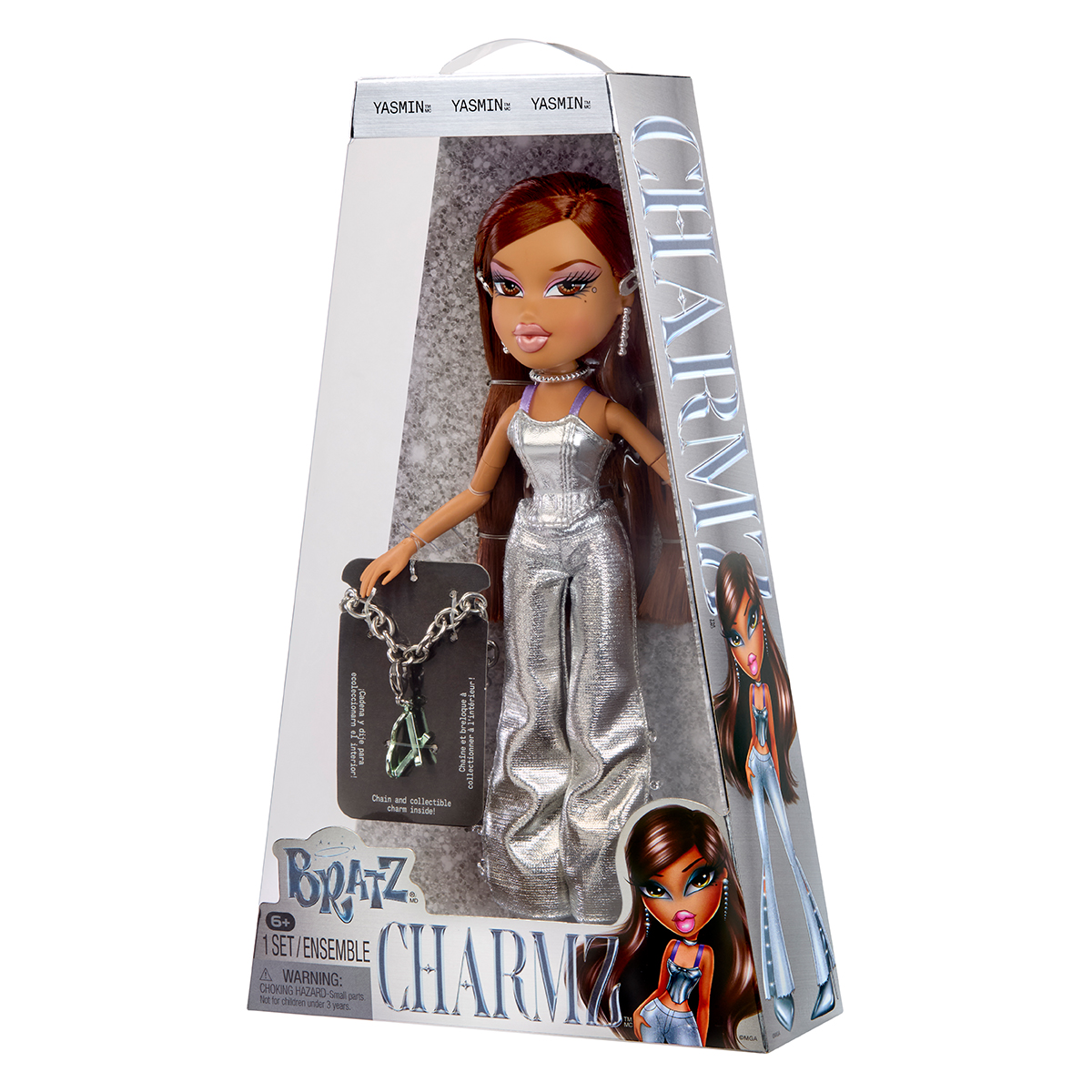 Ігровий набір з лялькою Bratz серії "Charmz" – Ясмін (з акс.) — фото 9
