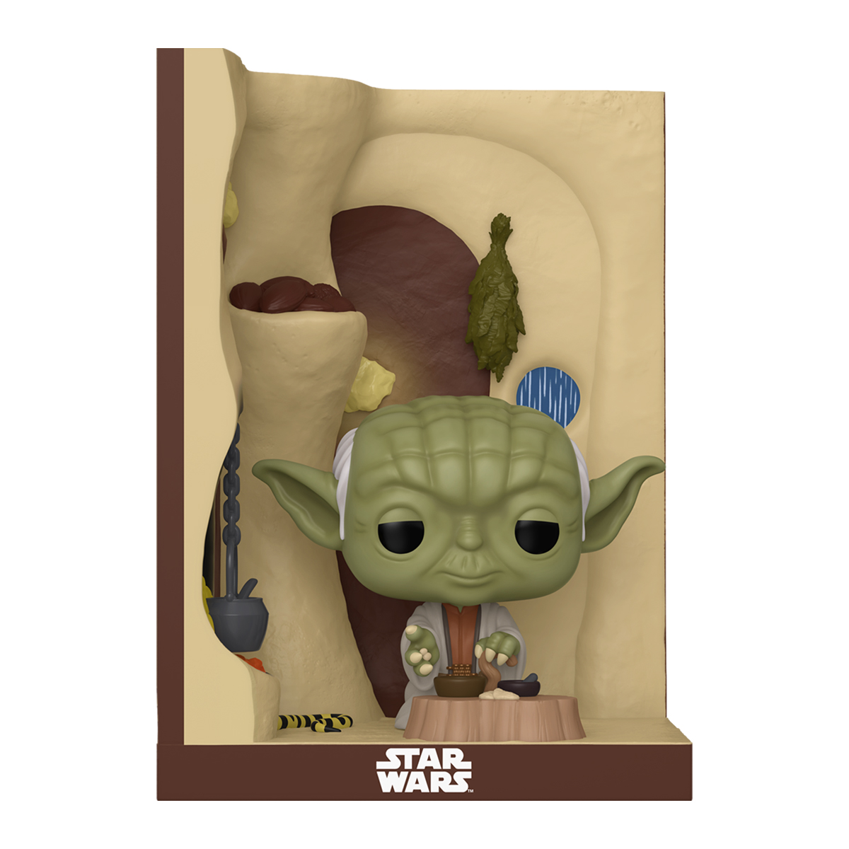 Игровая фигурка Funko POP! Nooks серии "Звездные войны" - Хижина Йоды — фото 2