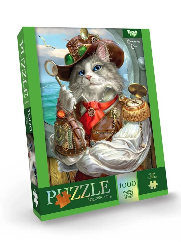 Пазл "Captain Cat" Danko Toys C1000-12-09, 1000 ел.