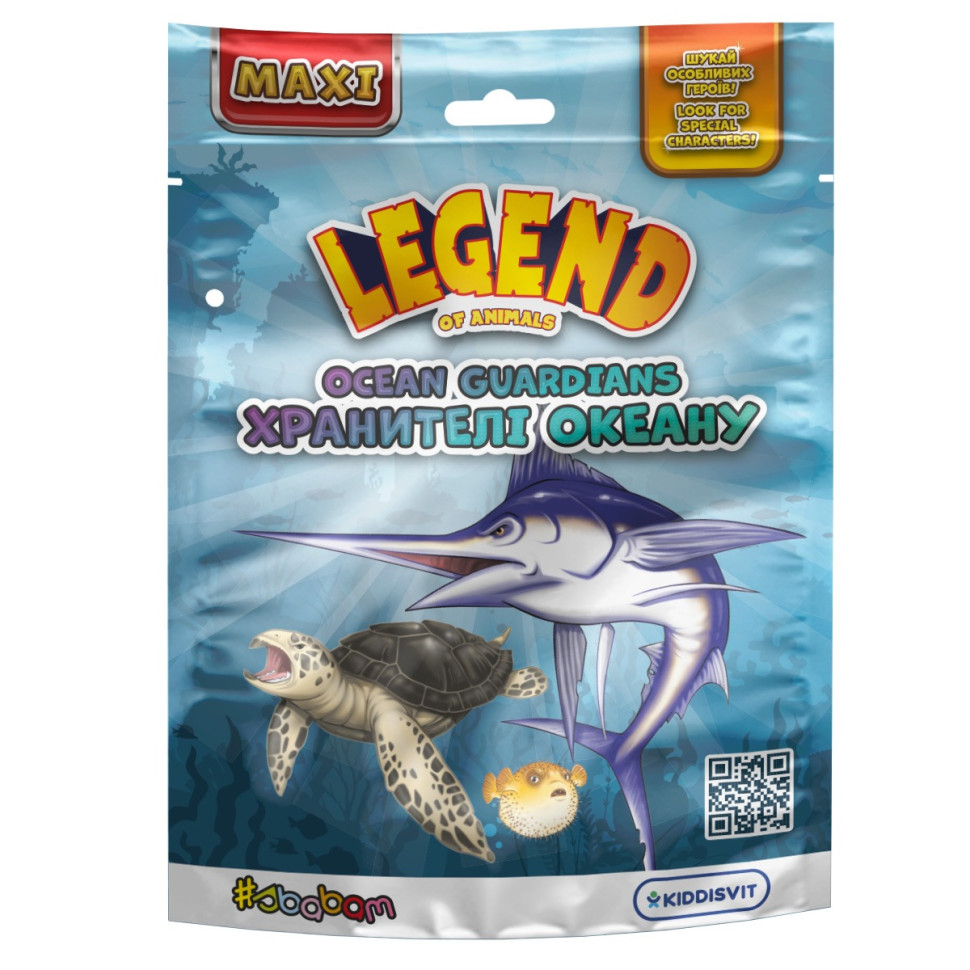 Стретч-іграшка "Максі - Хранителі океану" #sbabam 106/CN24 серії "Legend of animals"