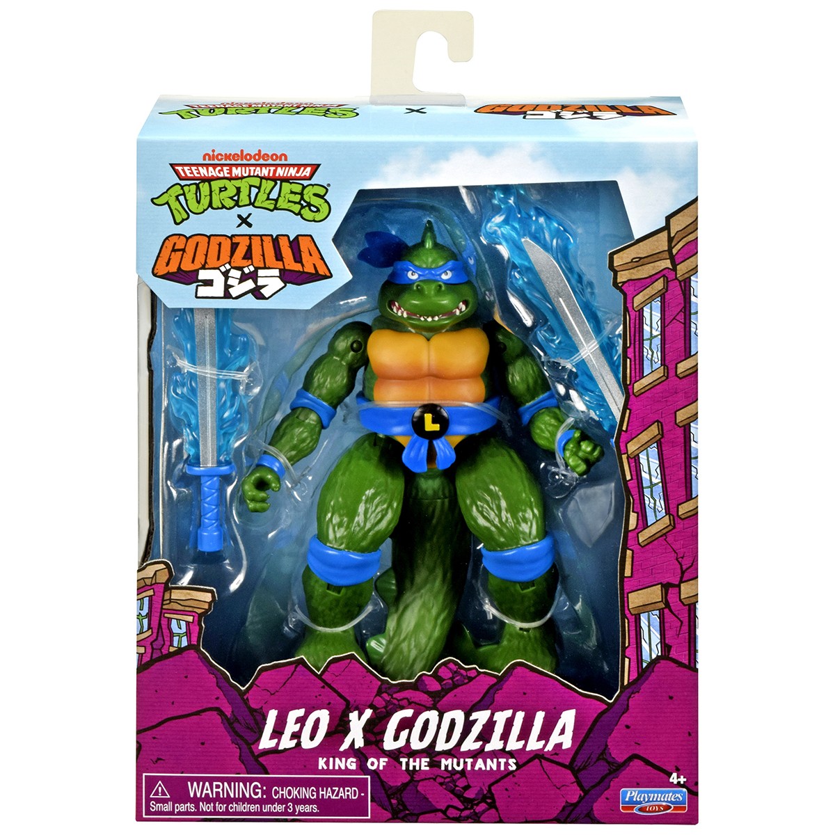 Фігурка TMNT X Godzilla – Лео в Образі Ґодзілли