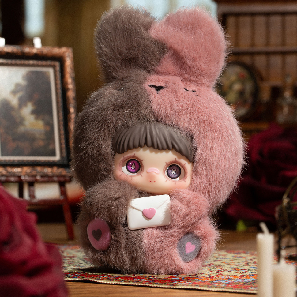 Пушистая фигурка на подвесе Люблю тебя Pop Top HC031 Hi TOY серии "MayMei" — фото 7