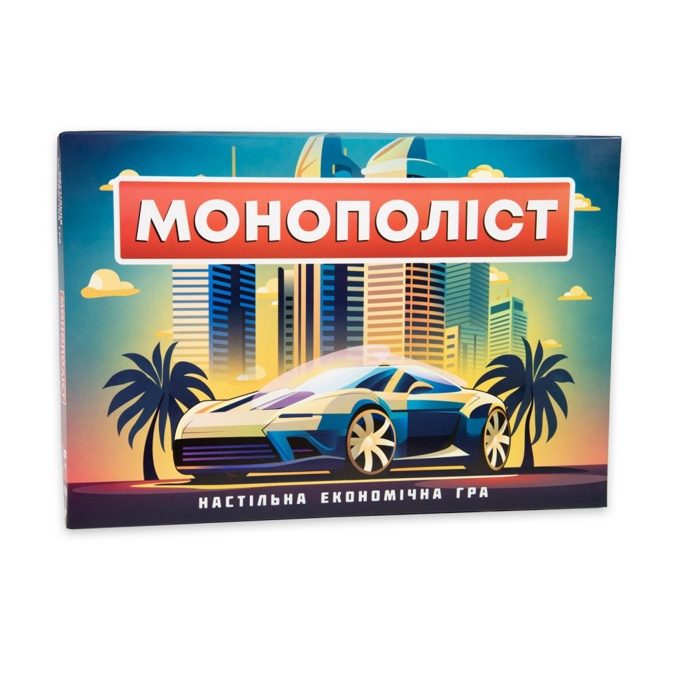 Настільна гра Монополіст 30983 акції філій, спеціальні банкноти