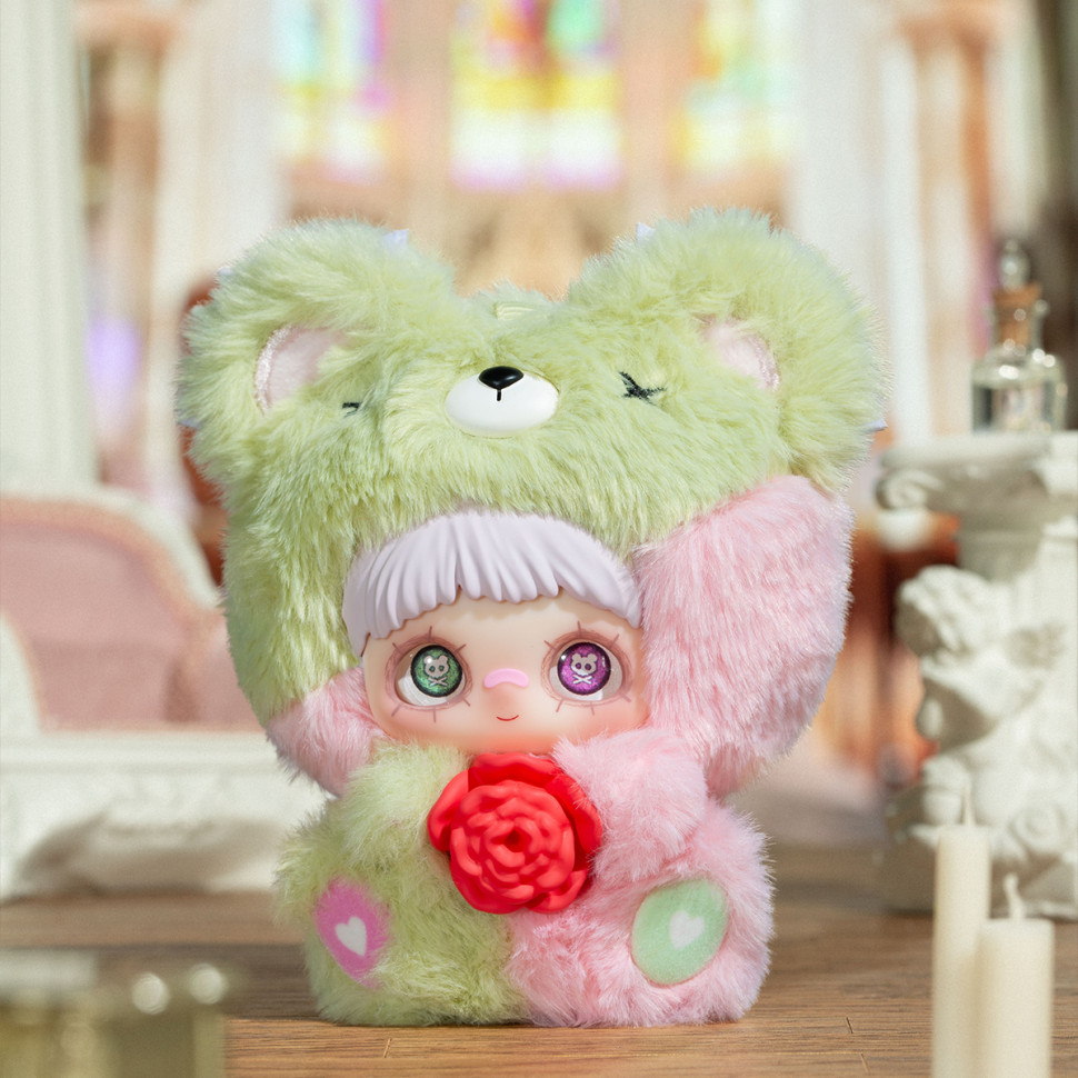 Пушистая фигурка на подвесе Люблю тебя Pop Top HC031 Hi TOY серии "MayMei" — фото 12