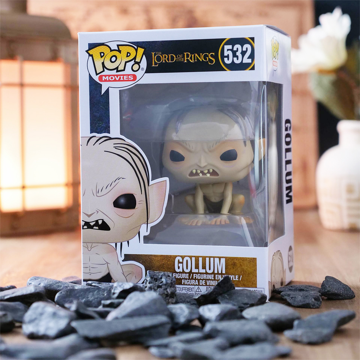 Игровая фигурка Funko POP! cерии "Lord of the Rings/Hobbit S3" Gollum w/Chase — фото 5