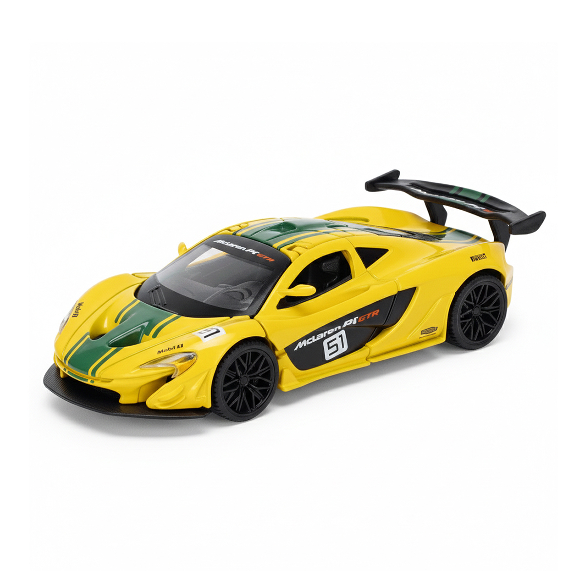 Автомодель - Mclaren P1 (жовтий, 1:43)