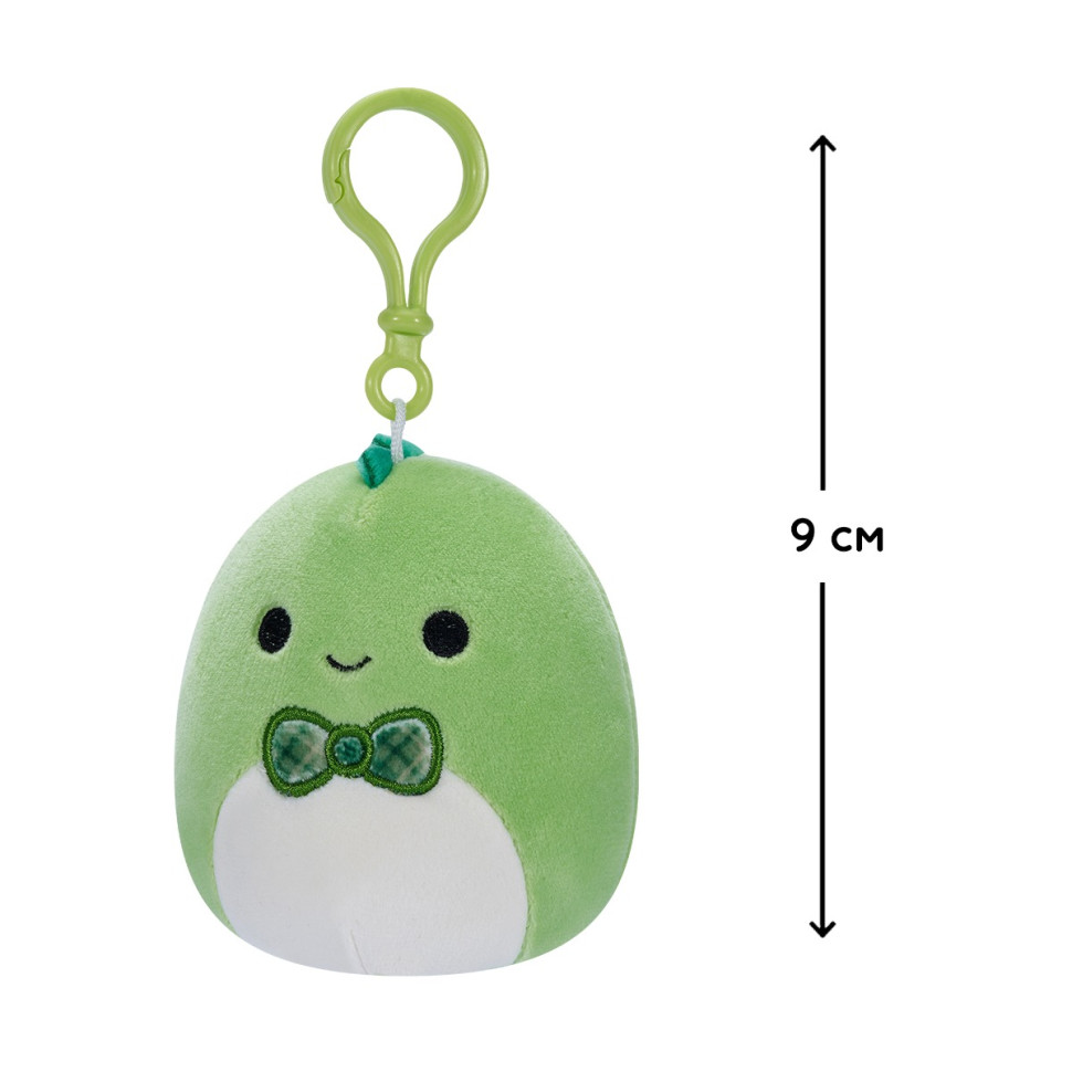 М'яка іграшка Діно Денні Squishmallows SQCP00151 на кліпсі 9 см — фото 4