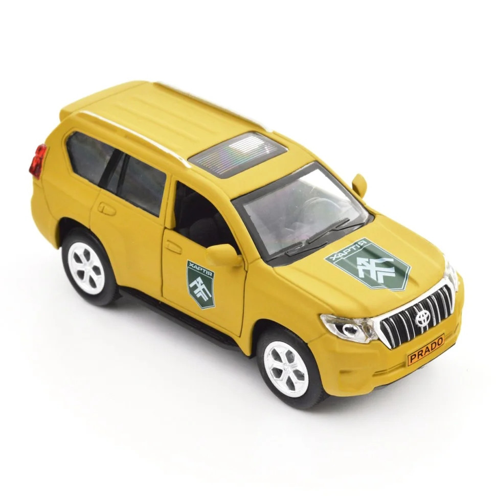 Автомодель серии "Шевроны Героев" Toyota Prado "Хартия" TechnoDrive KM6188 — фото 7