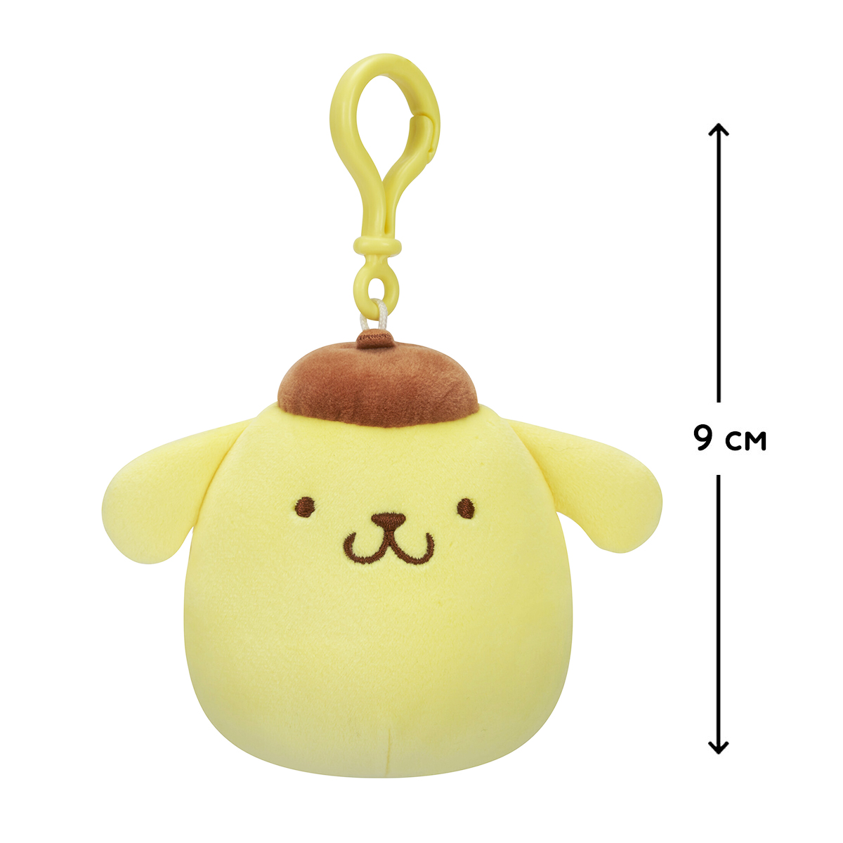Мягкая игрушка на клипсе Squishmallows серии "Хеллоу Китти" - Помпомпурин (9 cm) — фото 2