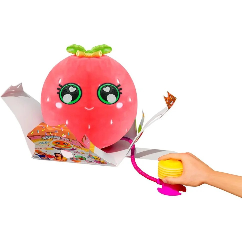 Игровой набор серии «Little Foodies» W2 - Клубника Biggies BIG002-ST надувная игрушка, насос 22см — фото 2