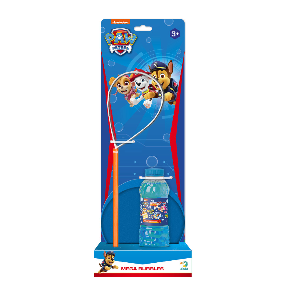 Мильні бульбашки "Mega Bubbles з тарілкою Paw Patrol" 200513 об'єм 450 мл — фото 3