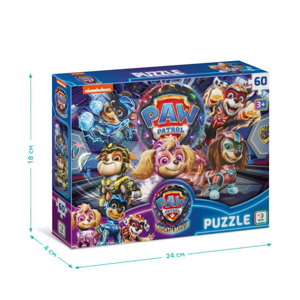 Дитячий пазл "Paw Patrol. Операція: вибух метеориту" 200532, 60 елементів — фото 3