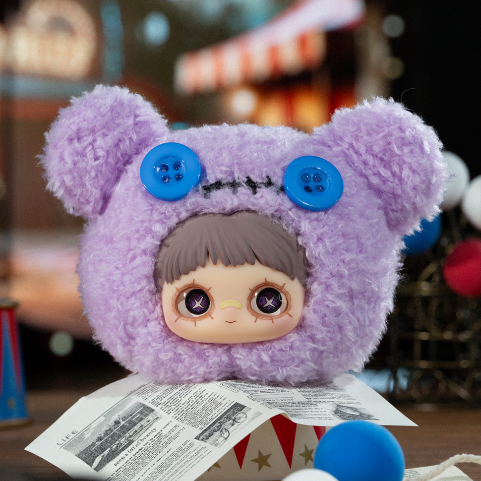 Колекційна м'яка іграшка з кільцем Шалений цирк Pop Top HC029 Hi TOY "серії MayMei" — фото 11