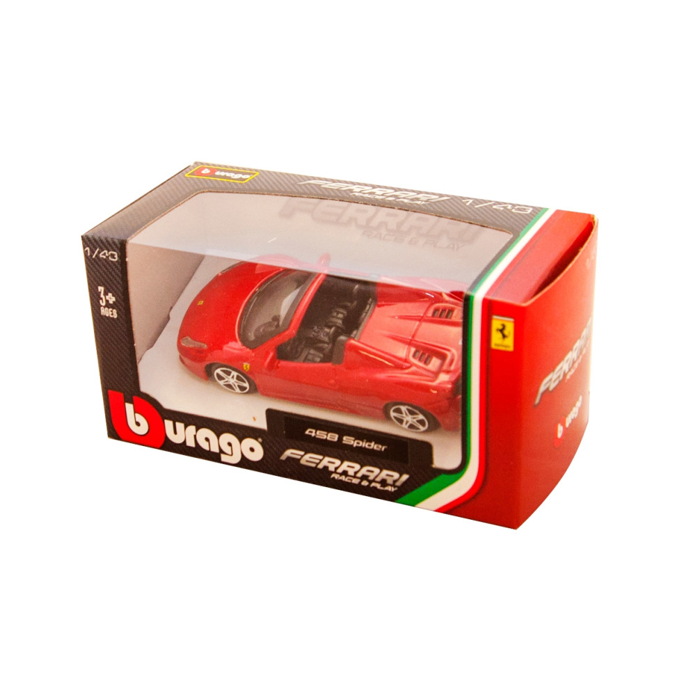 Колекційна автомодель FERRARI Bburago 18-36100-15 масштаб 1:43 — фото 2