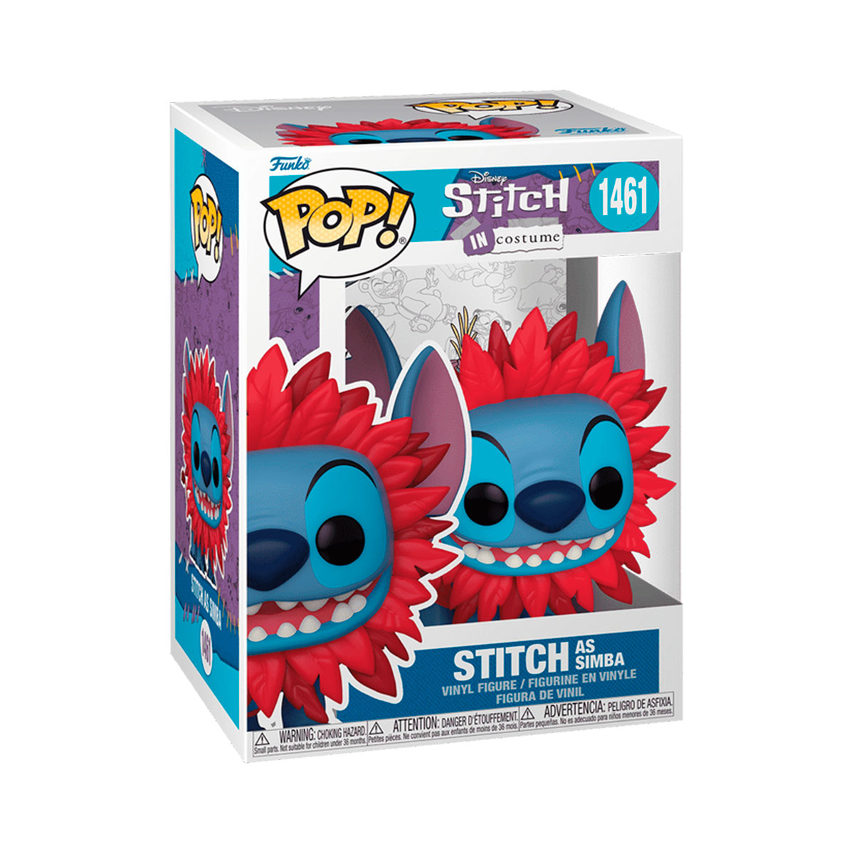 Ігрова фігурка Funko POP! серії "Disney" – Стіч у Костюмі Сімби