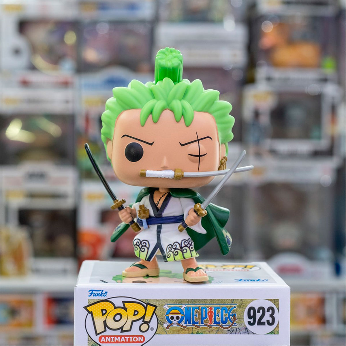 Ігрова фігурка Funko POP! cерії "Великий куш" - Ророноа Зоро — фото 6