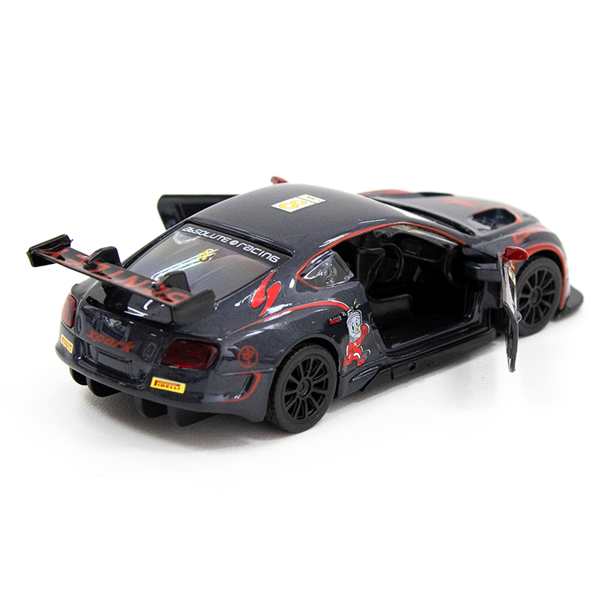 Автомодель - Bentley Continental GT3 (чорний) — фото 12