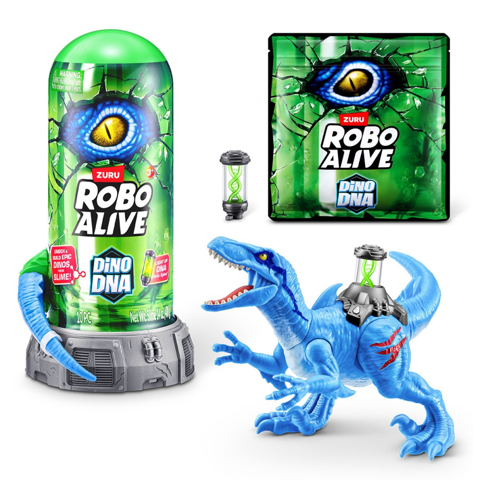 Інтерактивний ігровий набір ДНК Велоцизавра Pets & Robo Alive 71139B