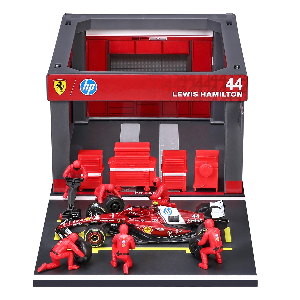 Игровой набор - PIT PASS Ferrari SF-25 (1:43) — фото 3