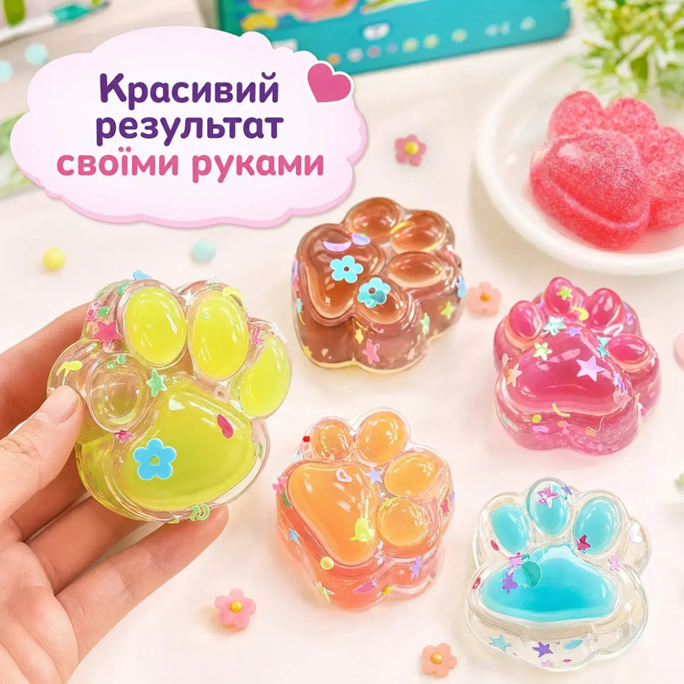 Набір для виготовлення сквишів антистресів "Таба лапки" SL-001 — фото 7