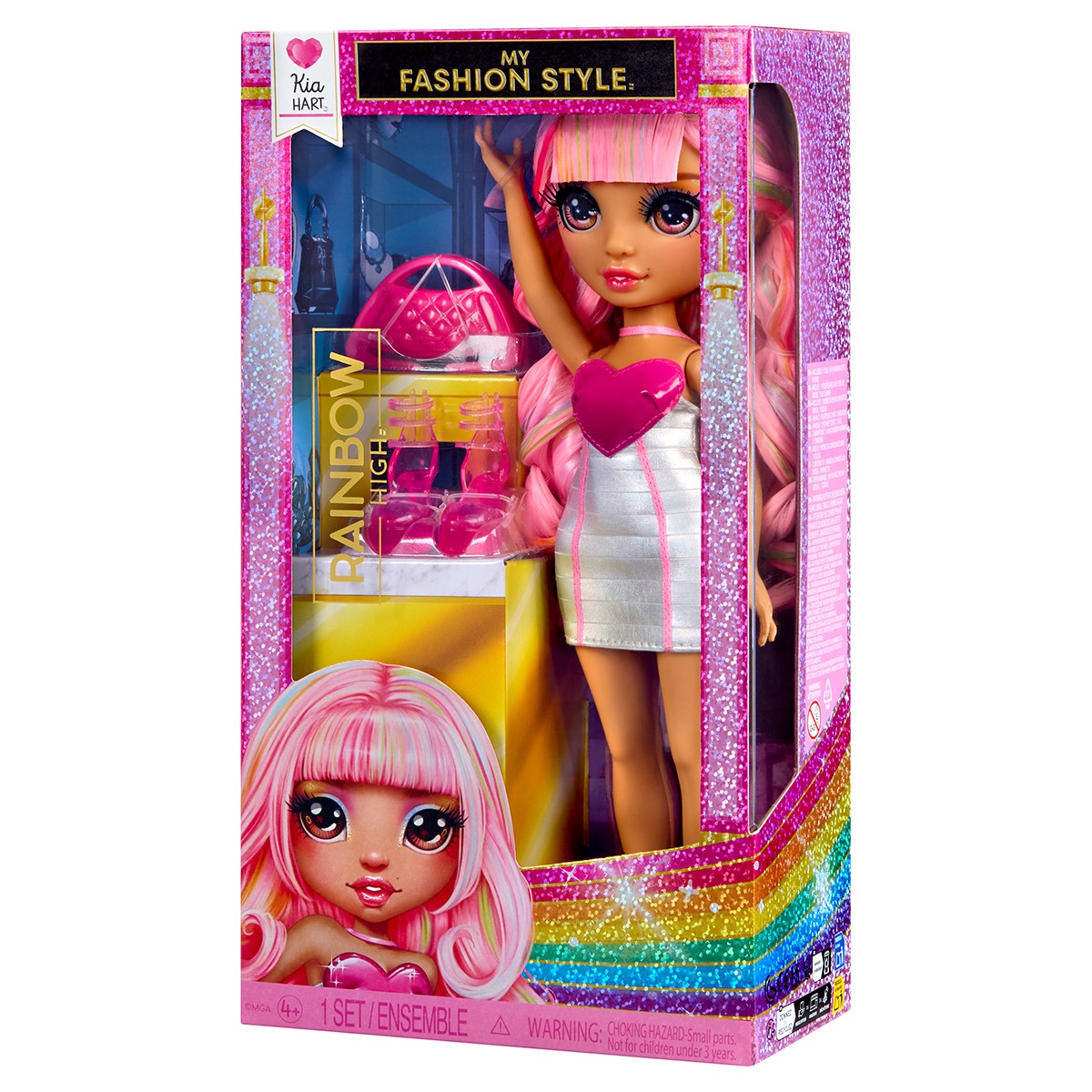 Лялька Rainbow High серії “My Fashion Style” — Кіа (з аксес.) — фото 7