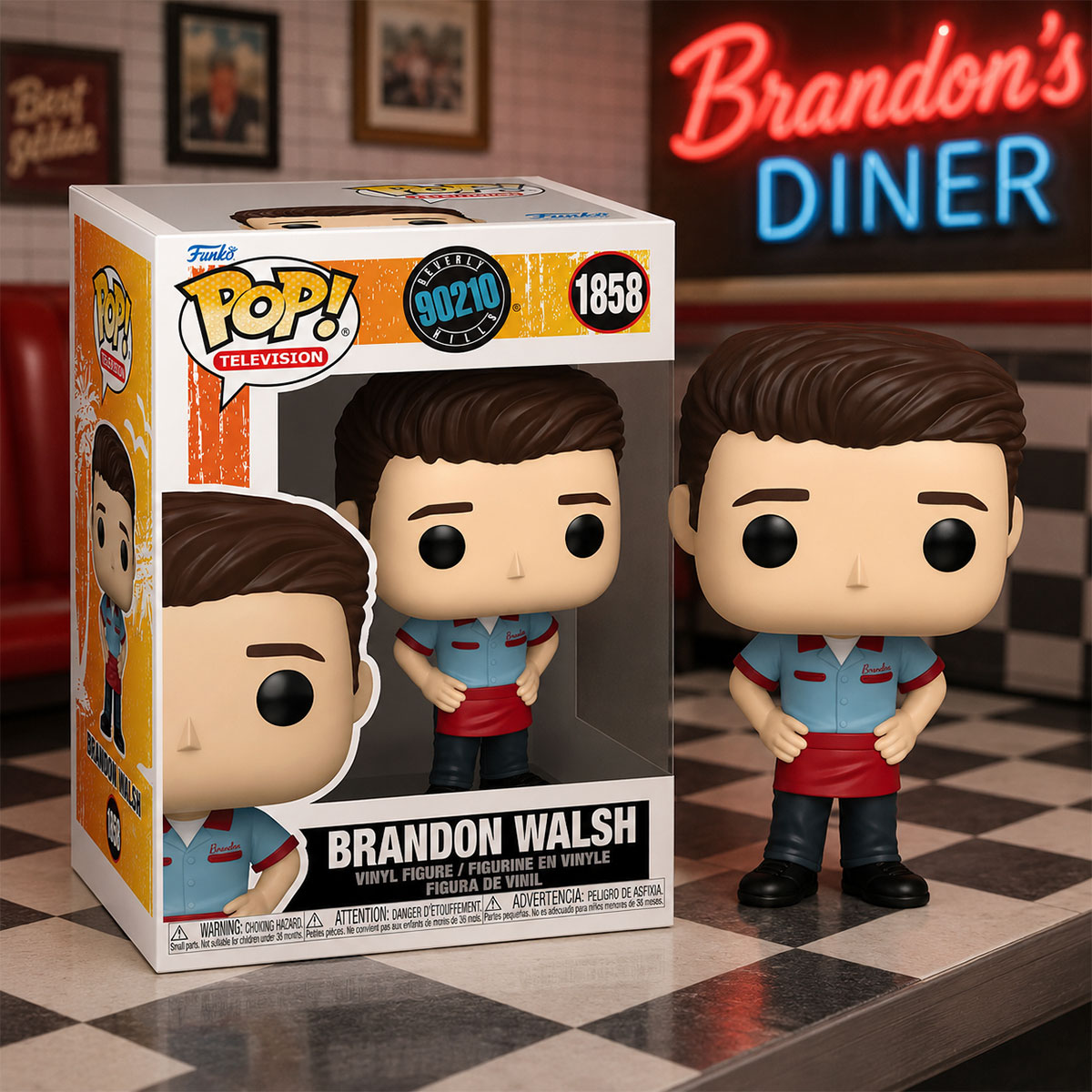 Ігрова фігурка Funko POP! серії "Район Беверлі Гіллз" - Брендон Волш — фото 3