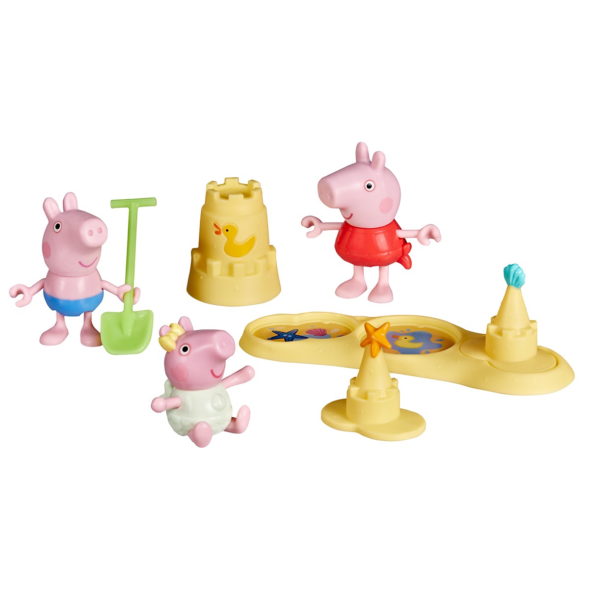 Ігровий набір Peppa Figurines – Три Маленькі Свинки На Пляжі — фото 2