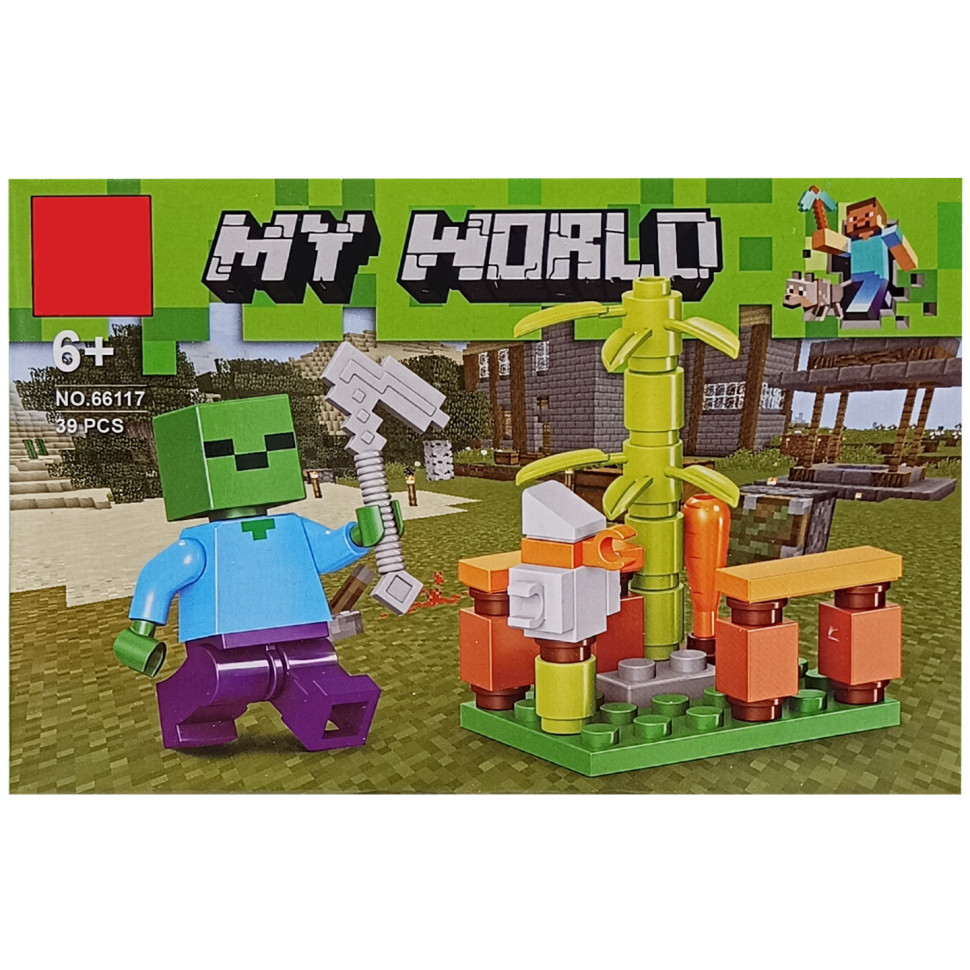 Конструктор дитячий "Minecraft" 66117-3, 39 деталей