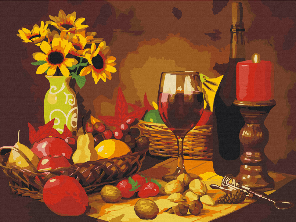 Картина за номерами. Art Craft Фруктова вечеря 40х50 см 12139-AC