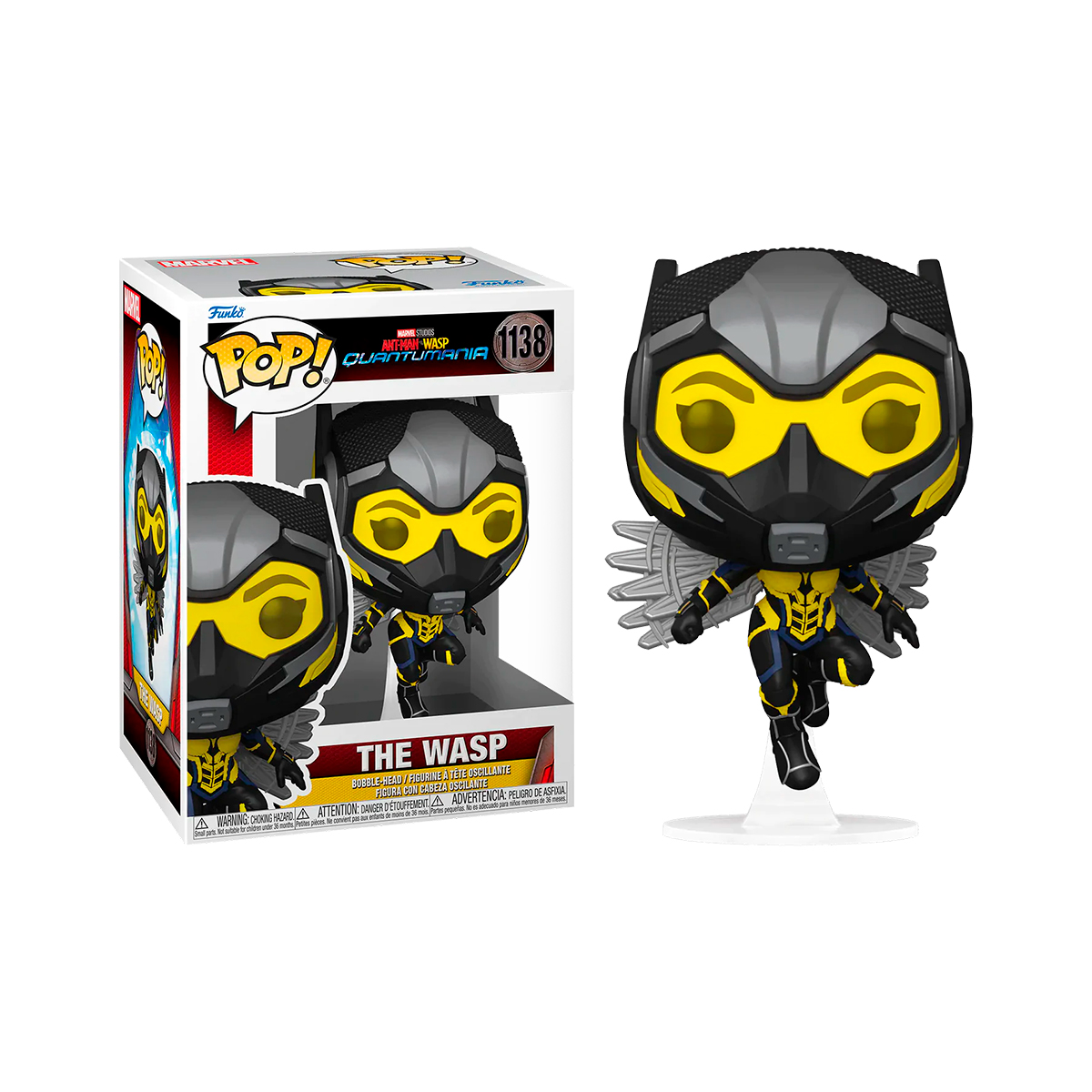 Ігрова фігурка Funko POP! серії "Людина-мураха та Оса: Квантоманія" - Оса (w/chase) — фото 2