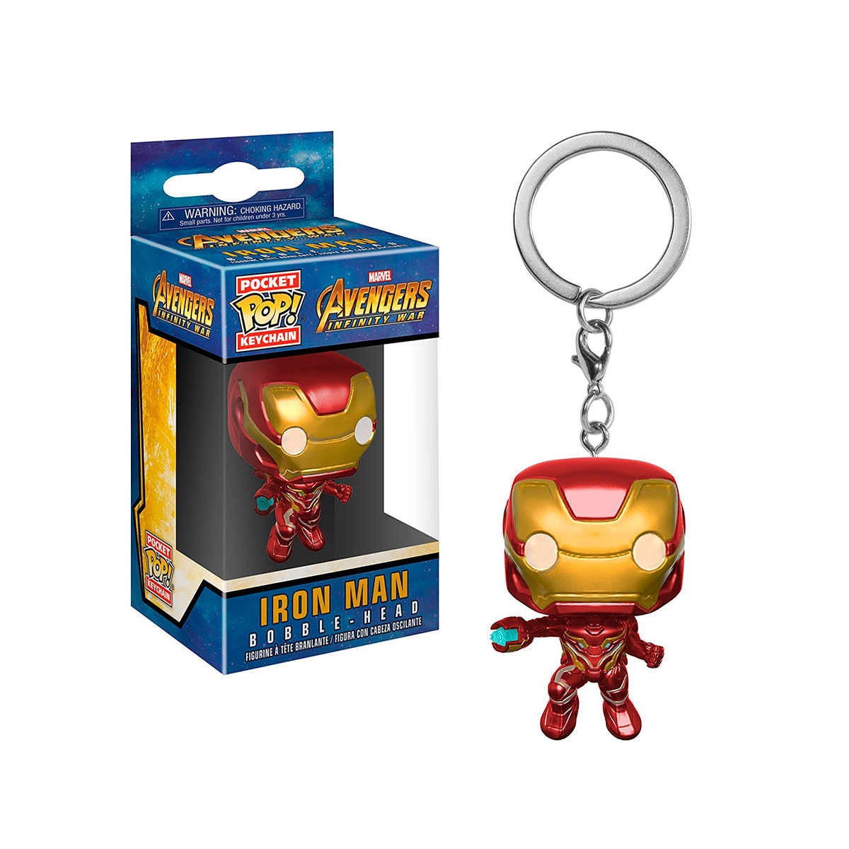 Ігрова фігурка на кліпсі Funko POP! серії "Війна нескінченності" - Залізна Людина — фото 2