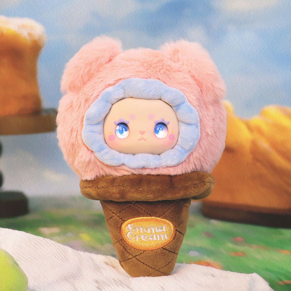 Коллекционная мягкая игрушка с кольцом Мороженко Pop Top MJ-000095 Lucky Emma серии "Scoop Ice Cream" — фото 12
