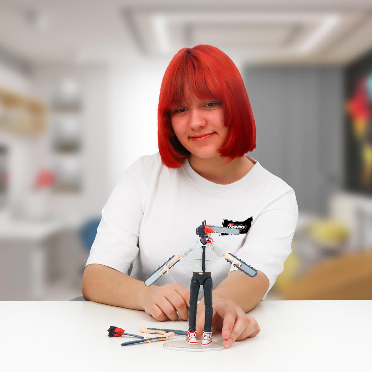 Ігрова фігурка Total Anime серії "Людина-бензопила" W1 - Людина-Бензопила (#2, з аксес.) — фото 15