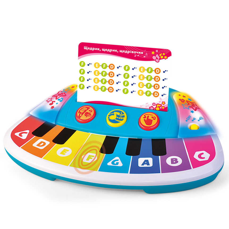 Детская музыкальная игрушка "Цветные ноты" KIDDI SMART 4514T-KS — фото 2