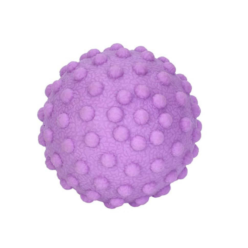 М'яч масажний для йоги/фітнесу MS 4191(Violet) текстурний, TPR, 5 см, 65 грам