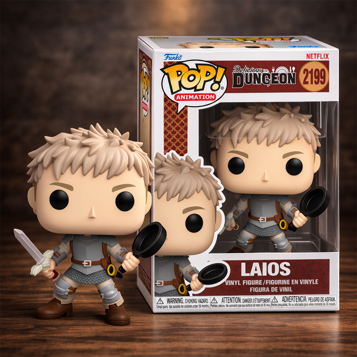 Игровая фигурка Funko POP! серии "Подземелье вкусностей" - Лайос Торден (W/CH) — фото 3