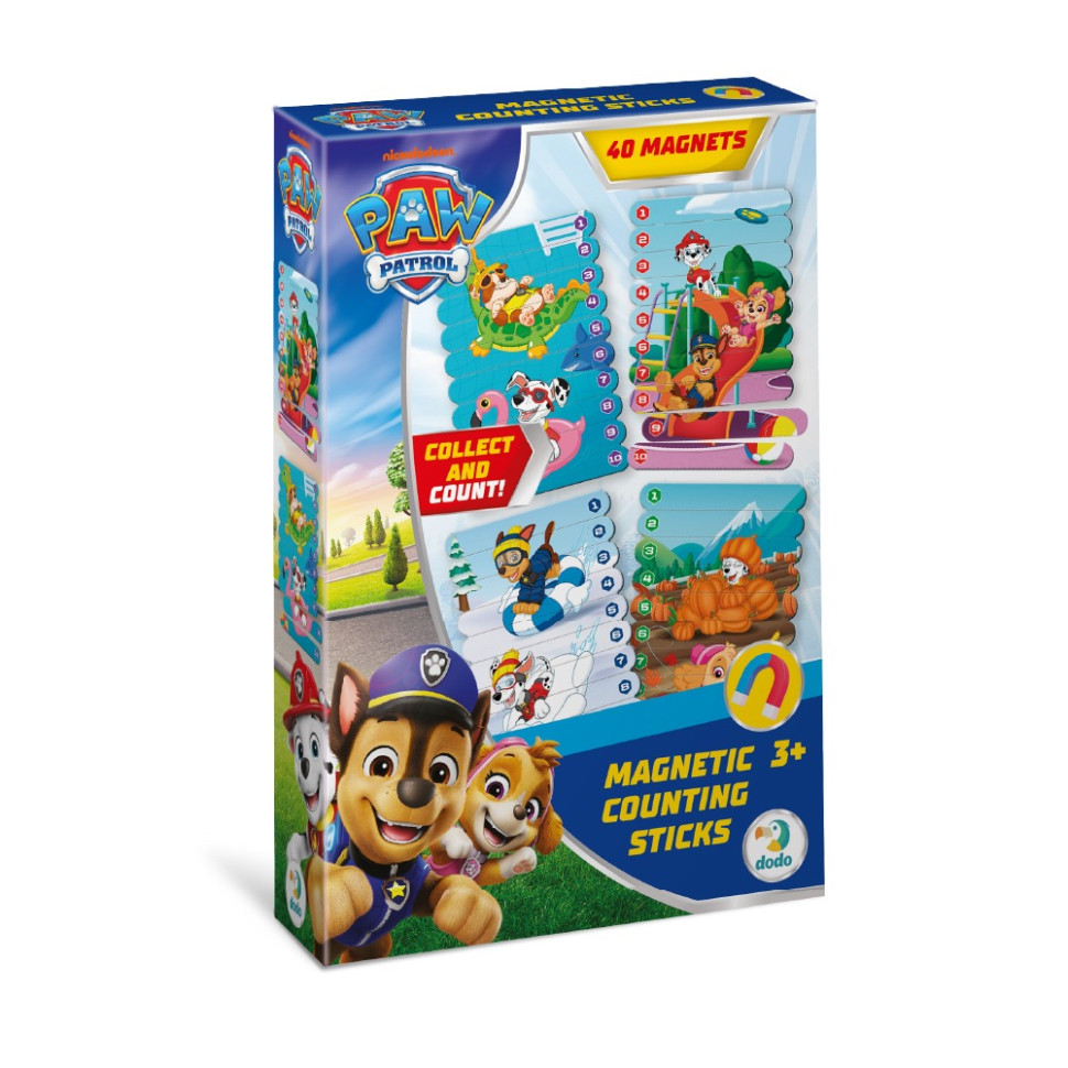 Магнітні палички для рахування "Paw Patrol: Сезони" 200655, 40 магнітних елементів