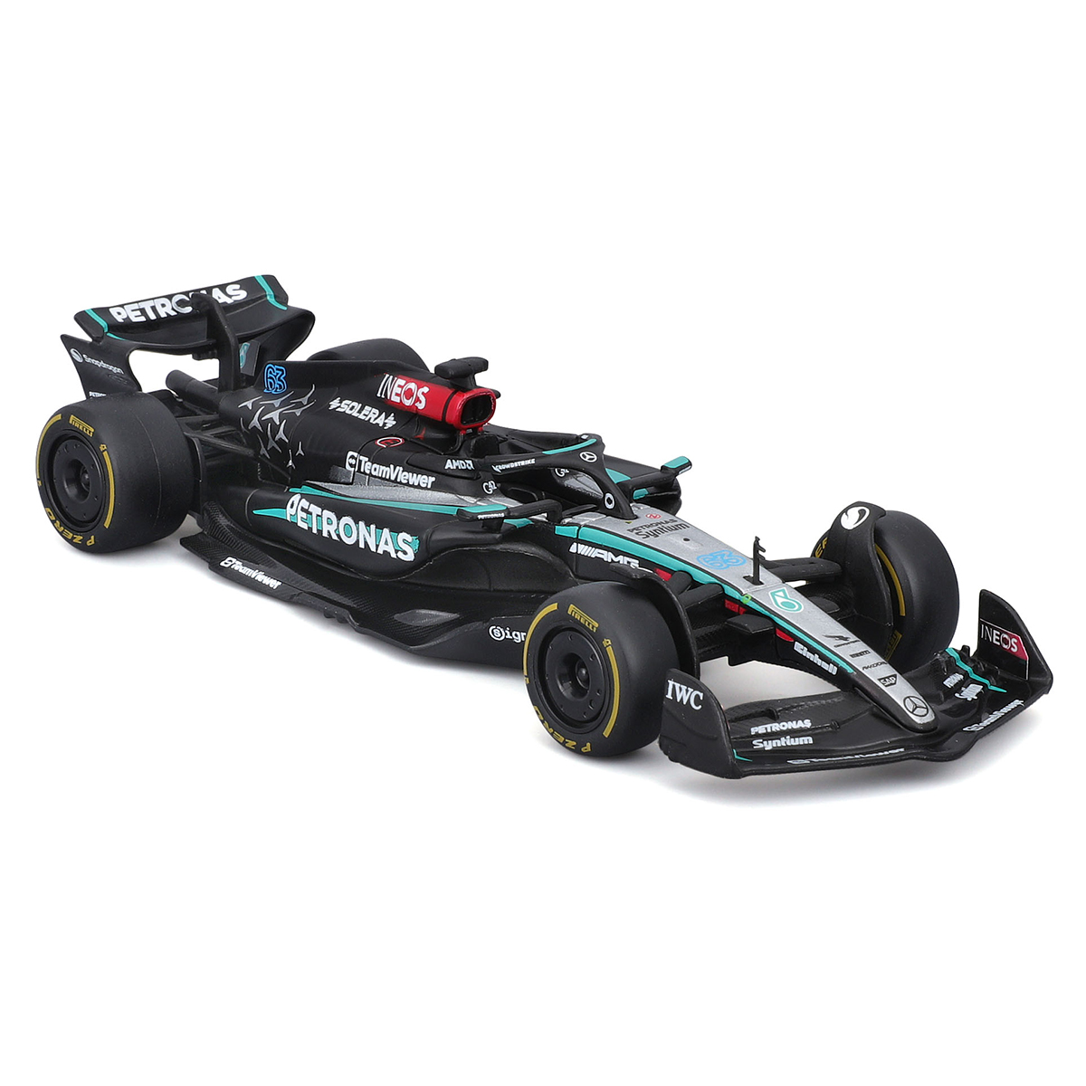 Автомодель - Mercedes-AMG F1 W15 Performance (2024) (1:43) — фото 10