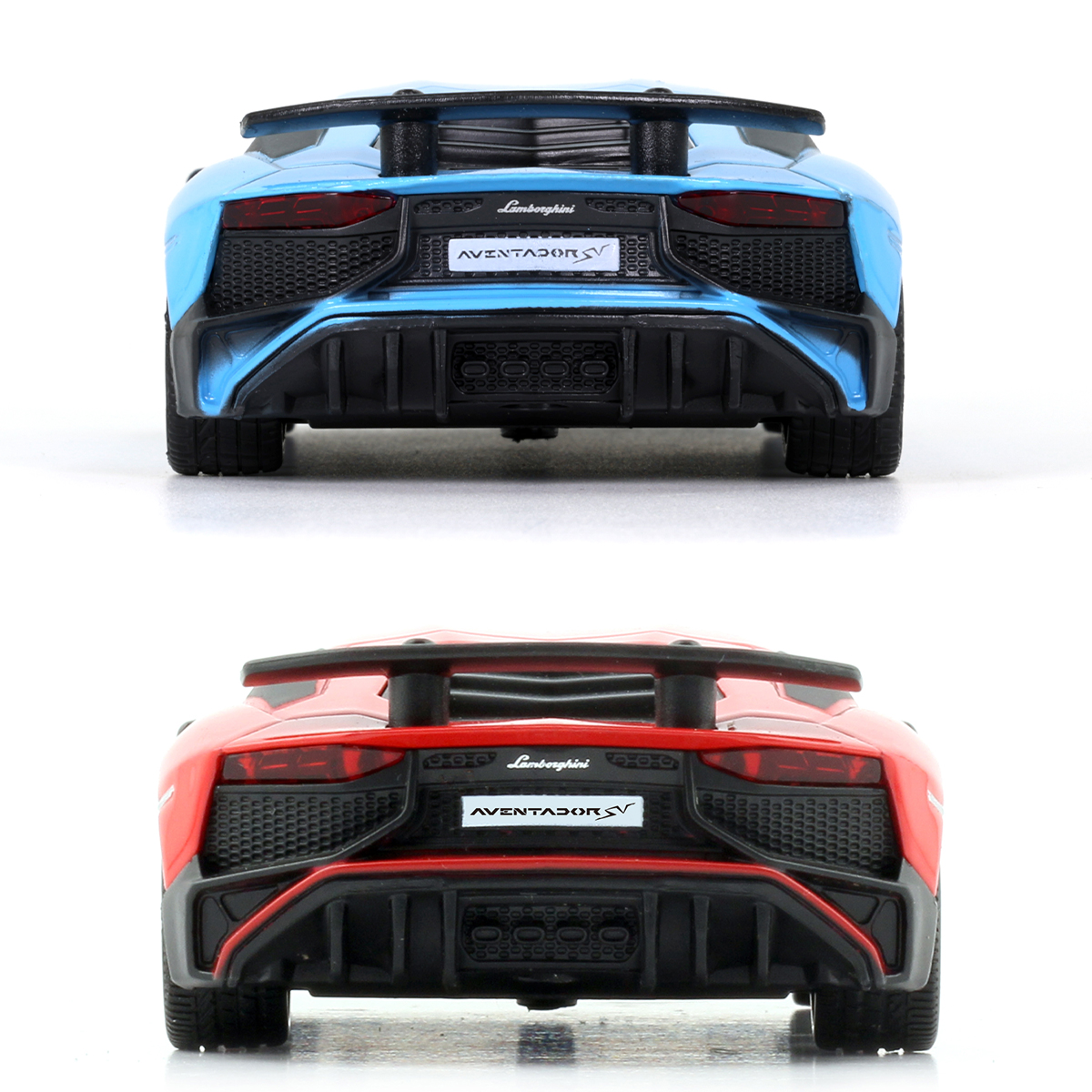 Автомодель - Lamborghini Aventador (красный, синий) — фото 4