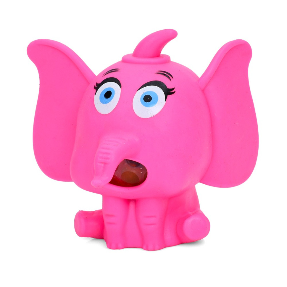 Дитяча іграшка антистрес "Слоник" MS 4139(Pink) водяний орбіз