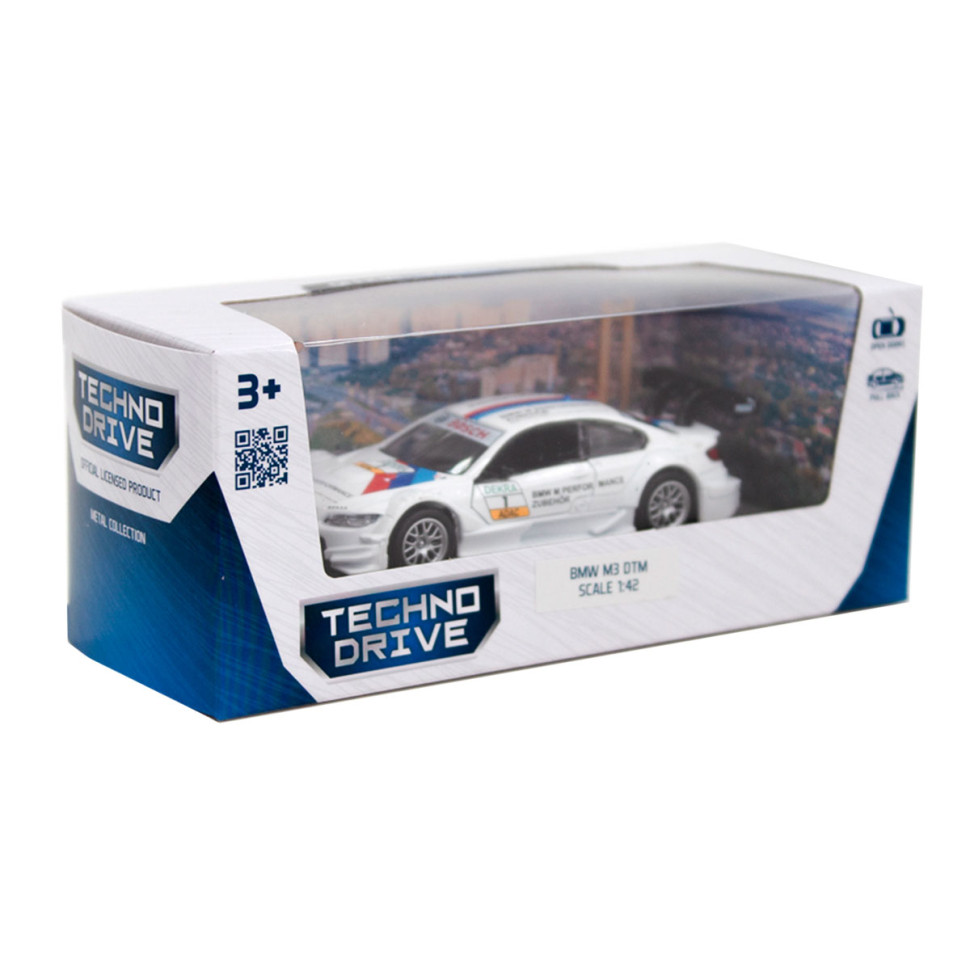 Дитяча автомодель BMW M3 DTM TechnoDrive 250256 білий — фото 12