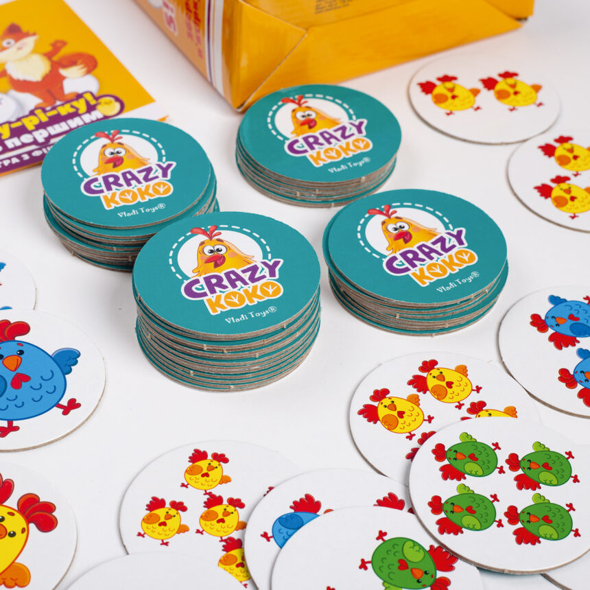 Гра настільна "Ку-ку-ре-ку!" Vladi Toys VT8025-08 VT8025-08 укр — фото 5