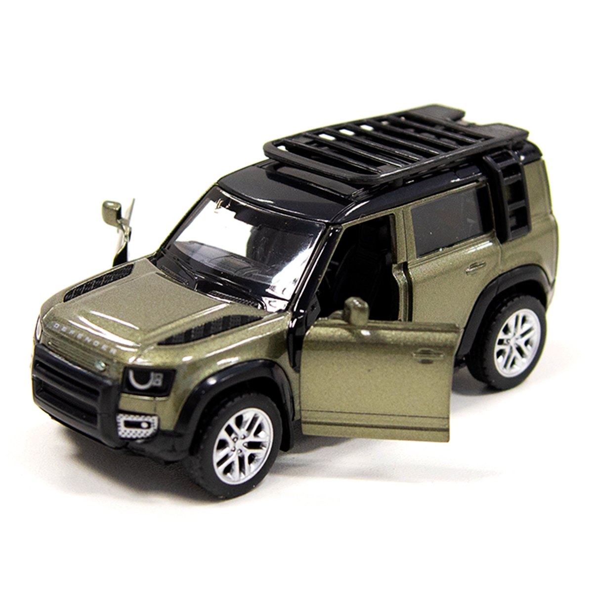 Автомодель - LAND Rover Defender 110 (зелений) — фото 11