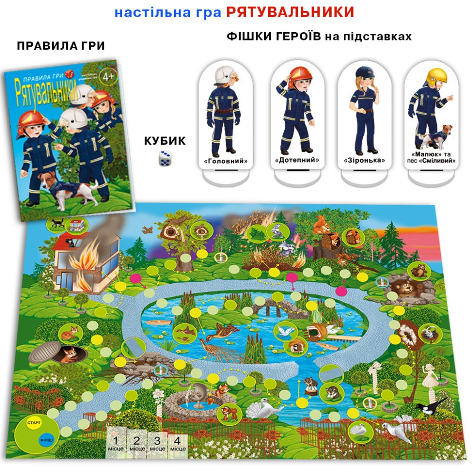 Настольная игра "Спасатели" 81404 семейная, патриотическая — фото 7
