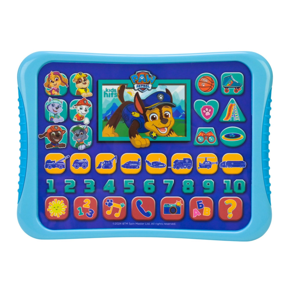 Дитячий розвиваючий планшет "Перші знання Paw Patrol" KH01/013L — фото 4