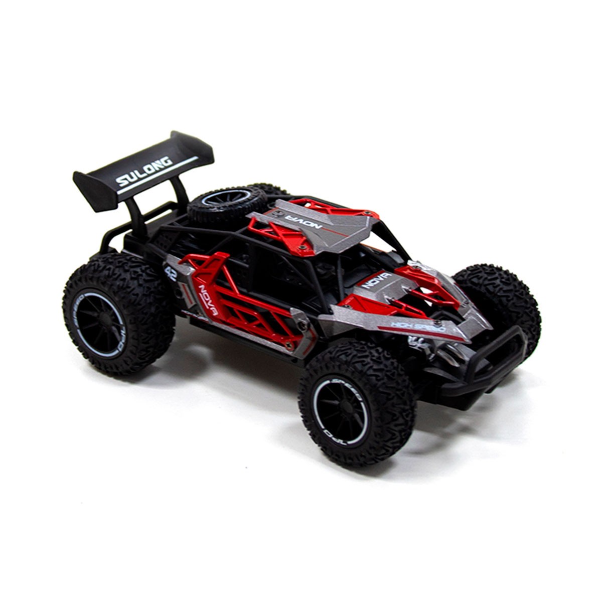 Автомобіль Metal Crawler з р/к - NOVA (сіро-червоний, метал. корпус, акум.3,7V, 1:16) — фото 10