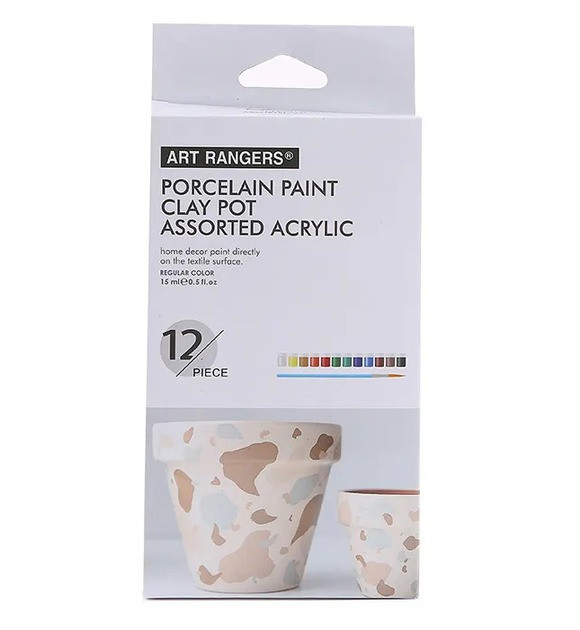 Набор акриловых красок "Art Ranger Acrylic" A12015-3, 12 цветов 15 мл — фото 3