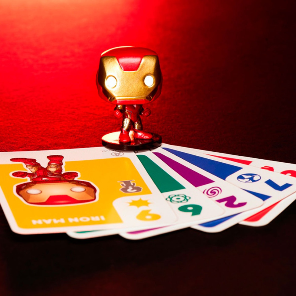 Карткова гра "Залізна людина" Something Wild Funko 60495 з фігуркою — фото 7