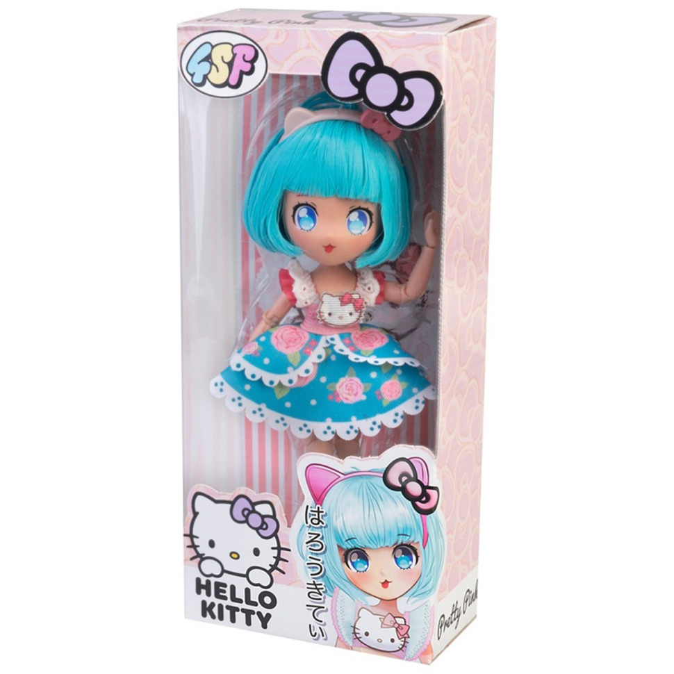 Дитяча лялька "Красуня Пінк" 4SF Manga Dolls HKTF0300 серії "Hello Kitty" — фото 2