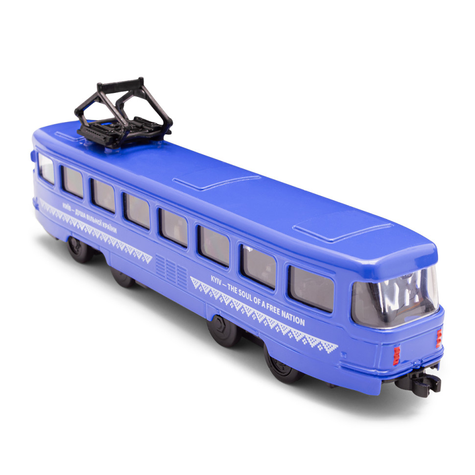 Модель дитяча "Міський трамвай Київ" KM250425 масштаб 1:43 — фото 3